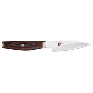 Zwilling Zubereitungsmesser 6000MCT SHOTOH 90 mm, Silber/Braun