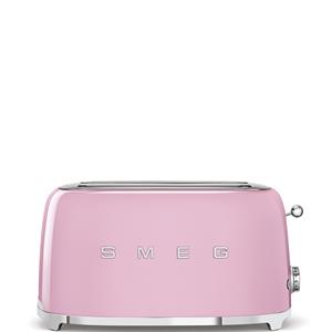 Smeg Broodrooster 2x4 TSF02PKEU, roze