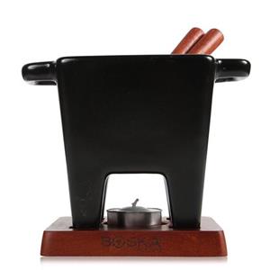 BOSKA HOLLAND Fondue Tapas Fondue Set Nero 5-tlg.