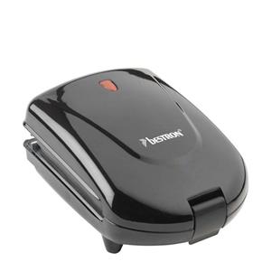 Bestron 3in1 Snackmaker Sandwich Waffle Maker 520W  Schwarz