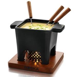 BOSKA HOLLAND Fondue Tapas Fondue Set Nero 8-tlg.