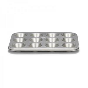 Patisse Mini Muffinvorm Silver Top Grijs 12 Muffins