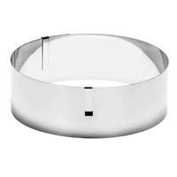 Patisse Cake ring adjustable D13-31 x 7 cm Stainless steel