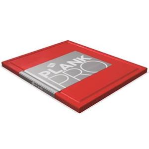 Inno Cuisinno snijplank 'Pro' met ril - 32,5 x 26,5 cm - rood