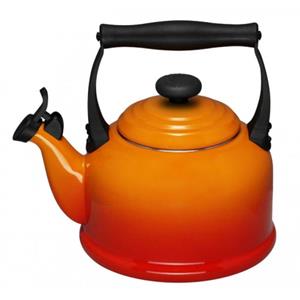 LE CREUSET GMBH Flötenkessel "Tradition", 2,1 l, ofenrot, ofenrot