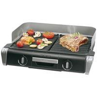 Tefal Tischgrill TG 8000 BBQ Family, Grill, schwarz/silber