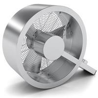 stadlerform Q Bodenventilator 40W (Ø x H) 43cm x 36cm Metal-brushed