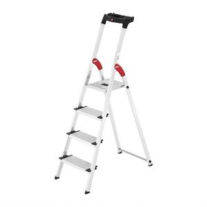 Hailo Trapladder ComfortLine XXL 147 cm aluminium 8040-415