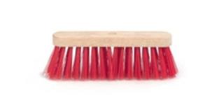 Handy Schuurborstel met PVC haren, uit ongelakt hout, 29 cm