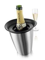 Vacu Vin Champagnekoeler Active Cooler Elegant RVS - Box - Zilver