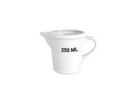 Messbecher Keramik weiß 250 ml