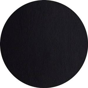 ASA Selection Tischset Leder rund schwarz Ø 38 cm