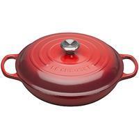 lecreuset Le Creuset Signature cast iron casserole (40.2cm) - Blauw