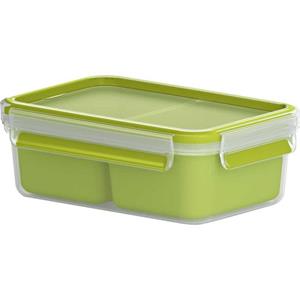 emsa Snackbox CLIP & GO, 1,0 Liter, transparent / grün