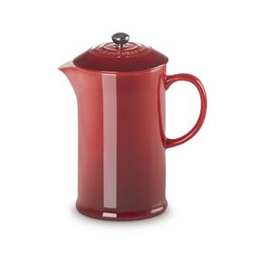 Le Creuset Kaffeebereiter Steinzeug Kirschrot