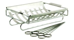 Grandhall Shish Kebab & BBQ Rack Set