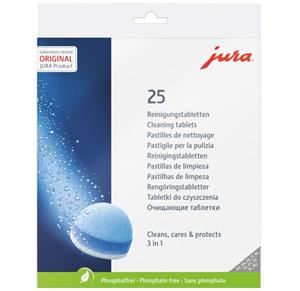 Jura Reinigungstabletten 2-Phasen 25 x 3,5g Dose, Reinigungs-Tabs