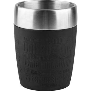 travel cup 0.2 liter zwart