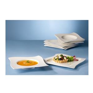 Villeroy & Boch Geschirr-Set »NewWave Dinner-Set 8-teilig«, Porzellan