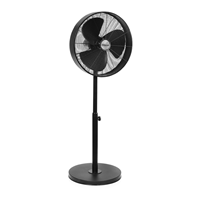 Statiefventilator VE-5929 50 W 40 cm zwart