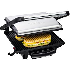 GC241D Multifunctionele Panini Grill 2000W Zwart/RVS