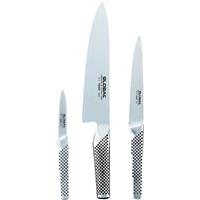 Global G-21524 Messerset 3-teilig aus Cromova 18 Stahl