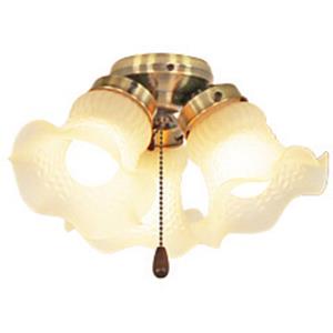 casafan 3 MP 3 TULPEN Deckenventilator-Leuchte Glas matt