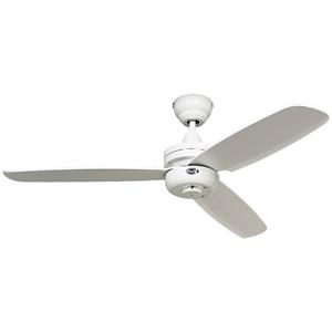 Deckenventilator NIGHT FLIGHT Rotorblatt-Ø 1320 mm, mit Fernbedienung Lack weiß
