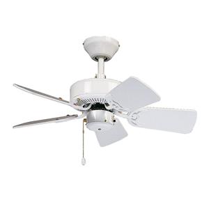 Deckenventilator CLASSIC ROYAL Rotorblatt-Ø 750 mm Lack weiß