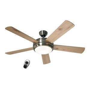 Casafan Titanium BN - verlichte plafondventilator