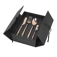 Broste Copenhagen Hune HUNE Besteckset titanium espresso 16tlg. (espresso)