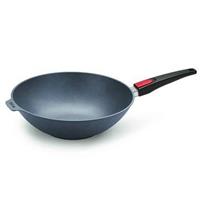 WOLL Guss-Wok- und Rührpfanne   Diamond Lite ¦ schwarz ¦ Aluminium-Guss ¦ Maße (cm): H: 10  Ø: [32.0]  - Möbel Kraft