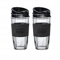 ninjakitchen 650 ml-Becher mit Silikonmanschette (Doppelpack)