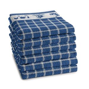 Keukendoek Dutchie Blue (6 stuks)