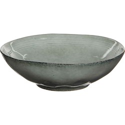 Mica Decorations tabo schaal grijs maat in cm: 9 x 30,5