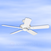 Casa Fan Weißer Deckenventilator Outdoor Elements IP44