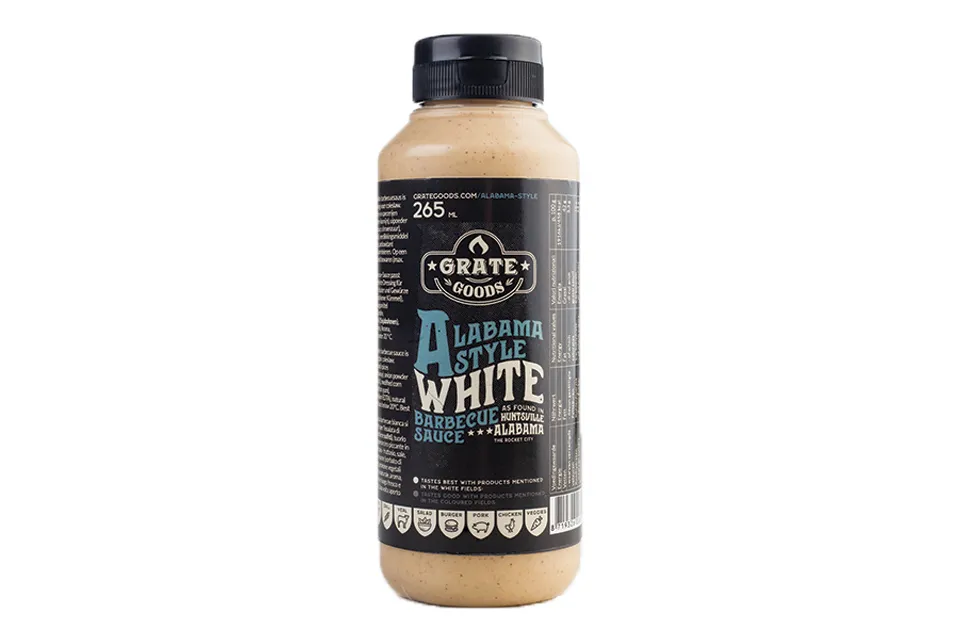 Grate Goods Alabama White Barbecue Sauce Knijpfles 265ml