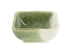 Groen/Grijs Sojasaus Schaaltje - 7.5 x 7.5 x 3cm