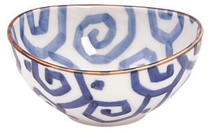 Blauw/Witte Kom - Mixed Bowls - 10.5 x 5cm 150ml