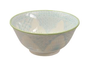 Lichtblauwe Kom - Mixed Bowls - 15.5 x 7cm 500ml