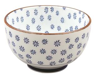 Blauw/Wit Kom - Mixed Bowls - 12.7 x 7.5cm 500ml