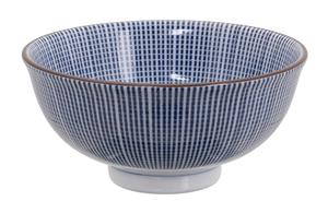Blauw/Wit Kom - Sendan Tokusa - 11.8 x 5.5cm 300ml