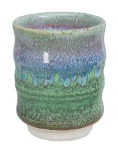 Groene Handgemaakte Kop - 7 x 9cm