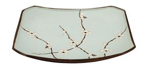 Mintgroen Vierkant Bord - Soshun - 19 x 19cm