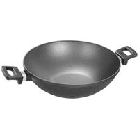 WOLL MADE IN GERMANY Wok Nowo, Aluminiumguss, (1 tlg.), von Hand gegossen, Ø 32 cm