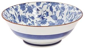 Blauw/Wit Kom - Mixed Bowls - 19 x 7.5cm 900ml