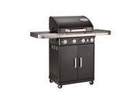 Landmann Gasbarbecue Rexon Pts 4.1 - 4 Branders (4x 3kw) - Zwart (gratis Verzending)