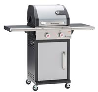 LANDMANN Gasgrill Triton PTS 20 B/T/H: 123/57/1215 cm silberfarben