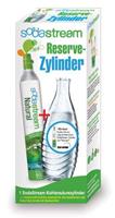 CO2 Reserve-Zylinder Glasklar inkl. 1 Glaskaraffe, und 1 CO2-Zylinder