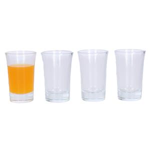 4 stuks shotglaasjes 5 cl